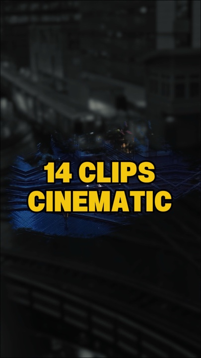 14 Clips Cinématique 