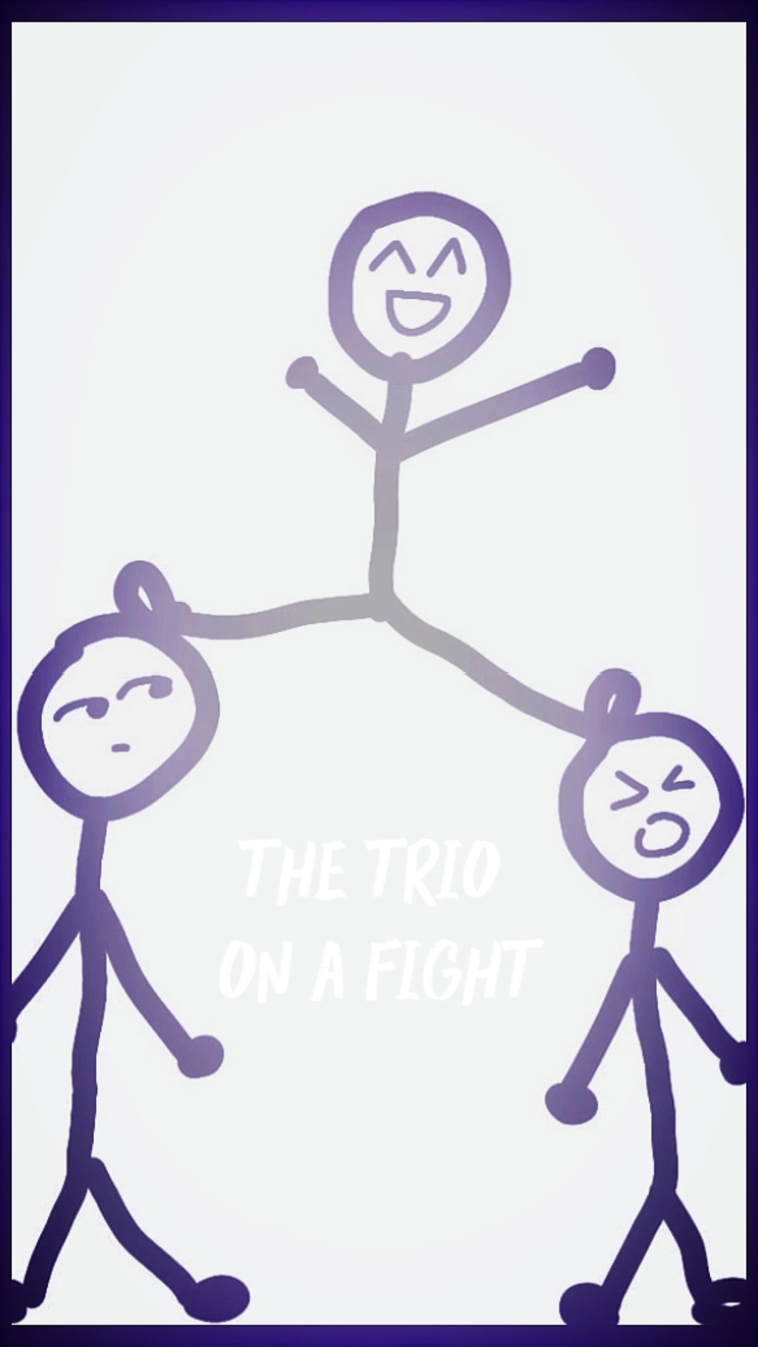 Trío en pelea