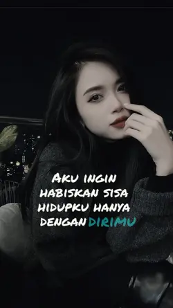 ingin habis kan sisa