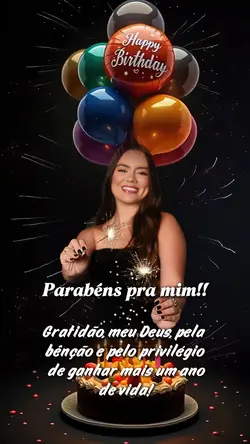 Parabéns  pra mim