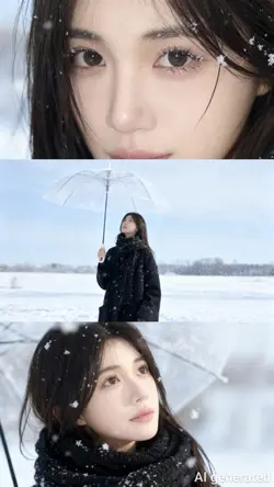 Ghép Ảnh AI Mùa Đông