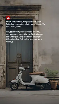 melangitkan doa