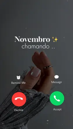 Novembro chamando 