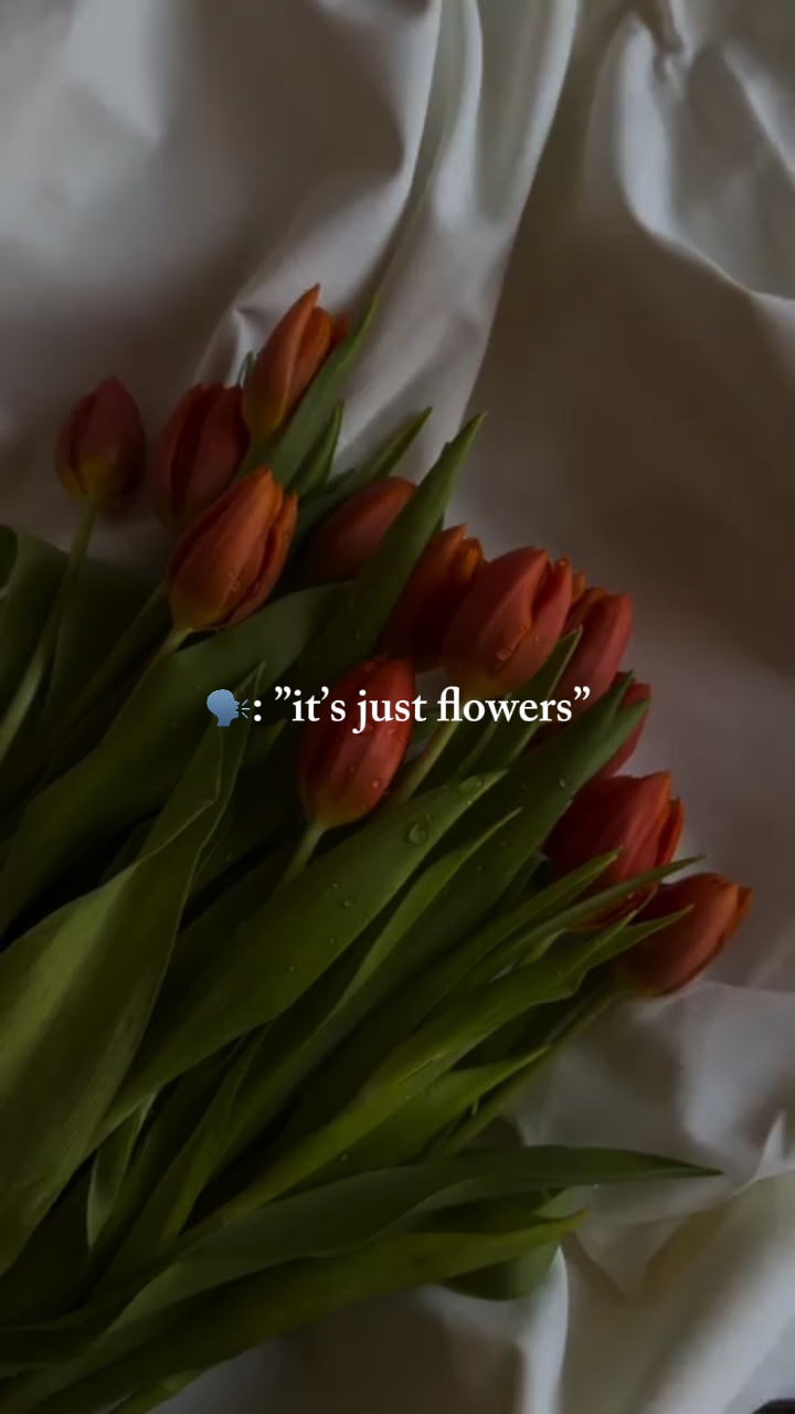 its just flowers 