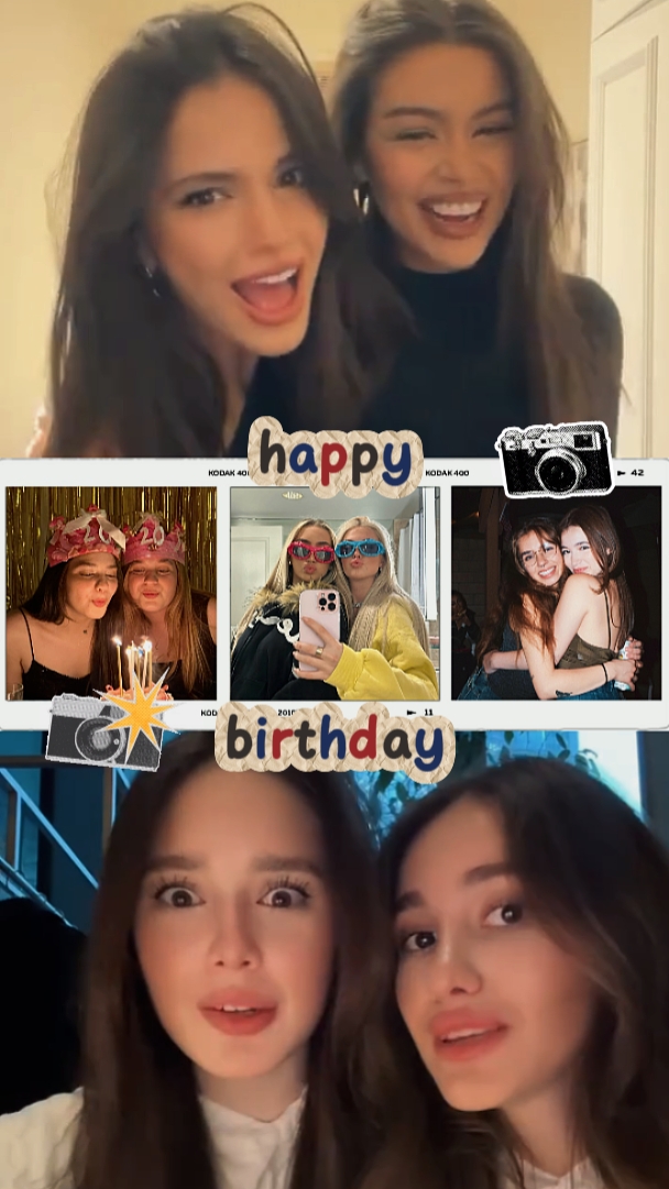 photo d'anniversaire + vidéo