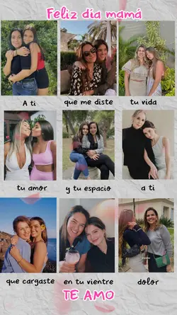TE AMO MAMÁ 