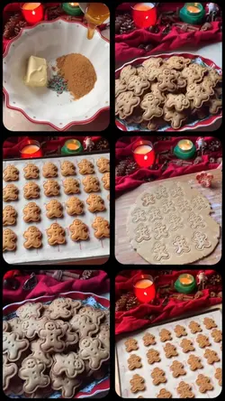 Christmas baking