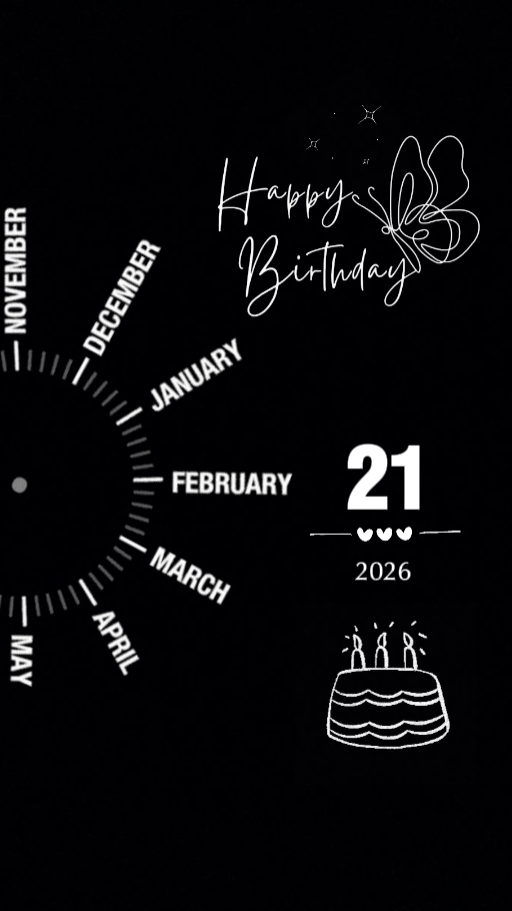 Hbd 21 de fevereiro