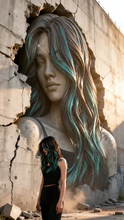 3D GIANT WALL MURAL 