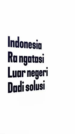 indonesia ra ngatasi