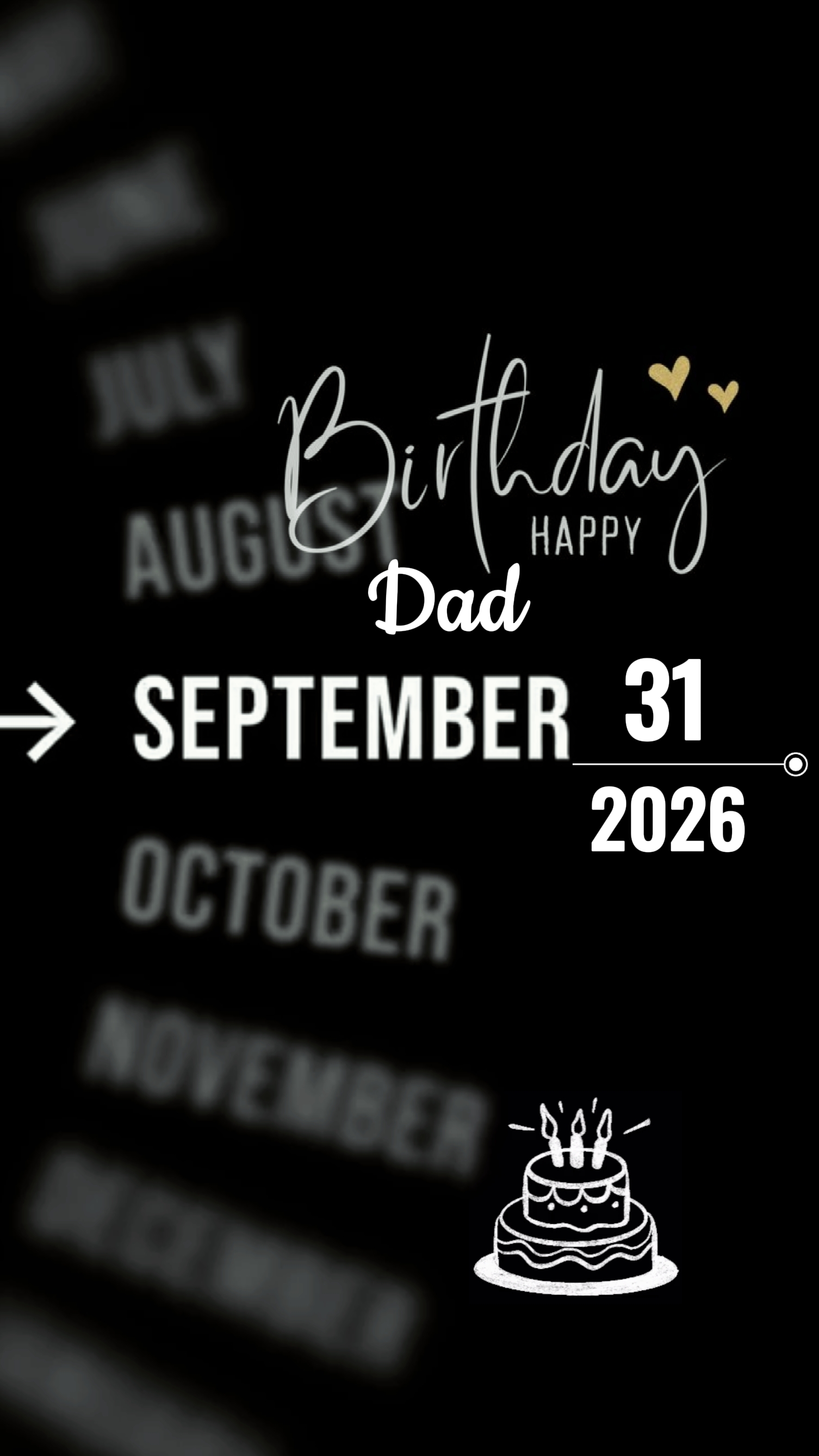 HBD DAD 1 SEPTEMBER