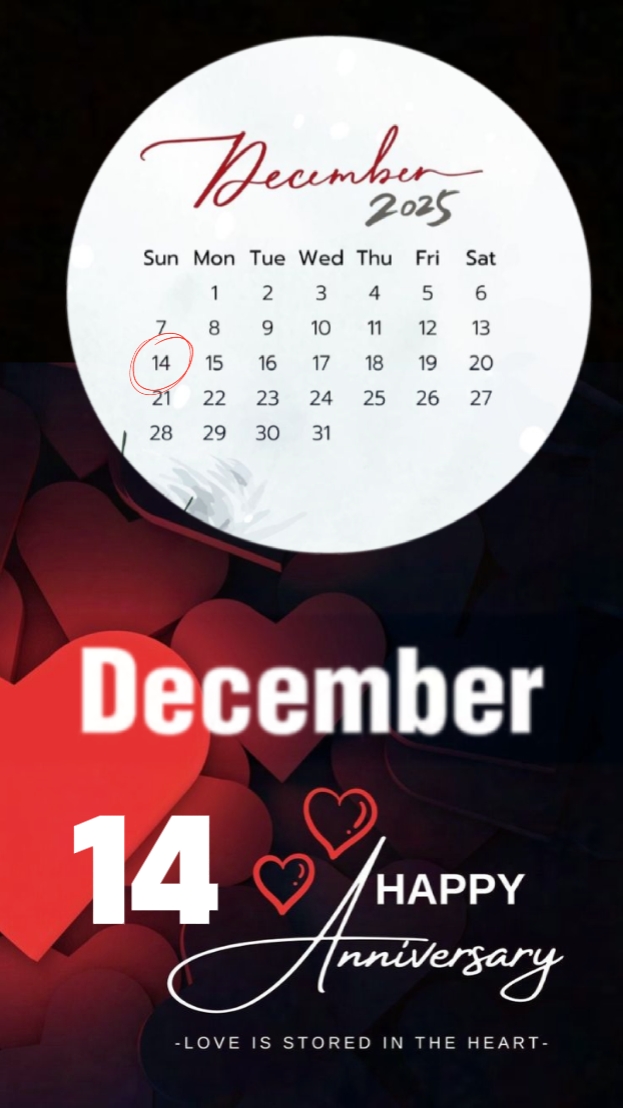 14 DEC. JAHRESTAG