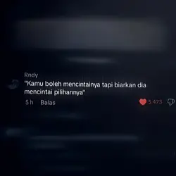 kamu boleh mencintai