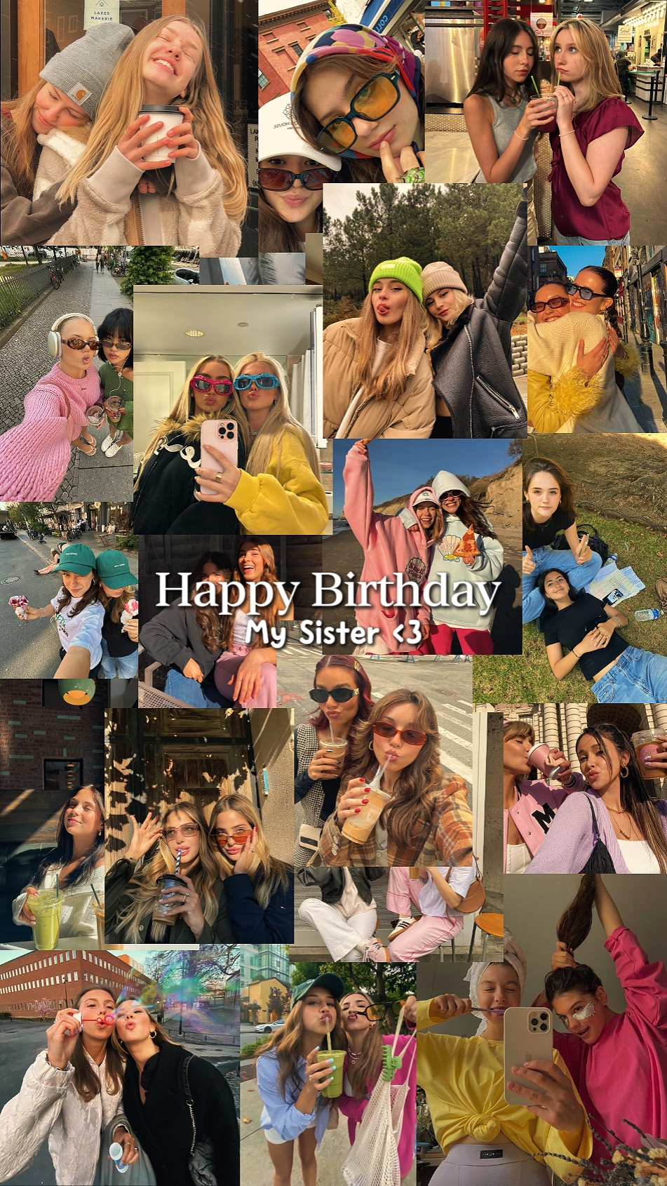 Aniversário Minha Irmã