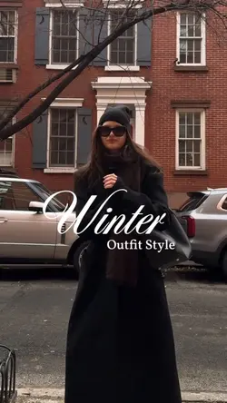 Winter outfit style