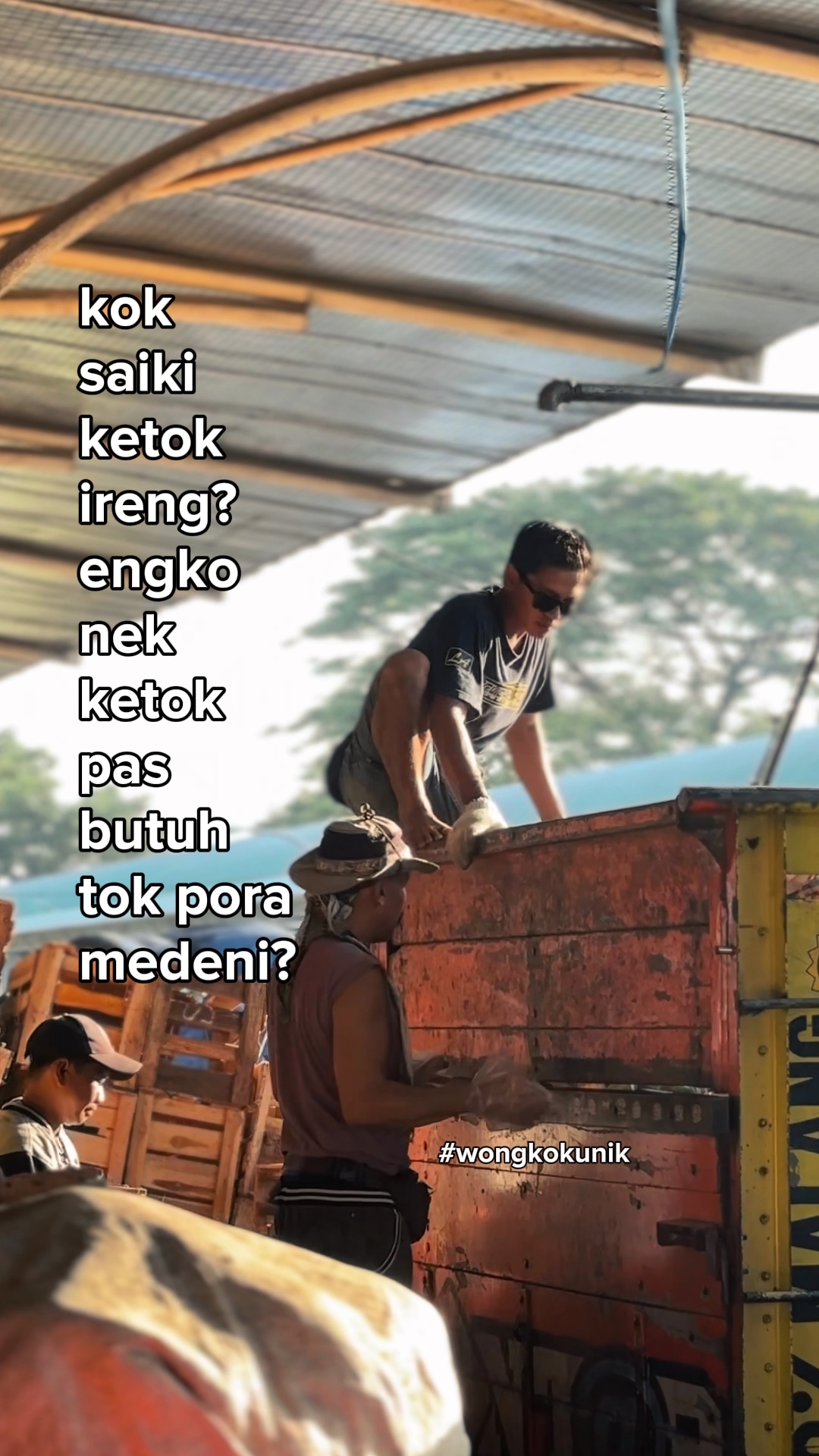 Foto siaran langsung kata-kata