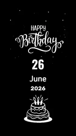 birthday 26 june