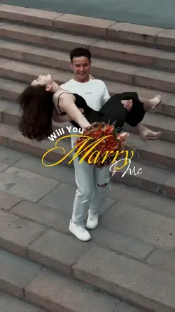 Will you marry me? 💍