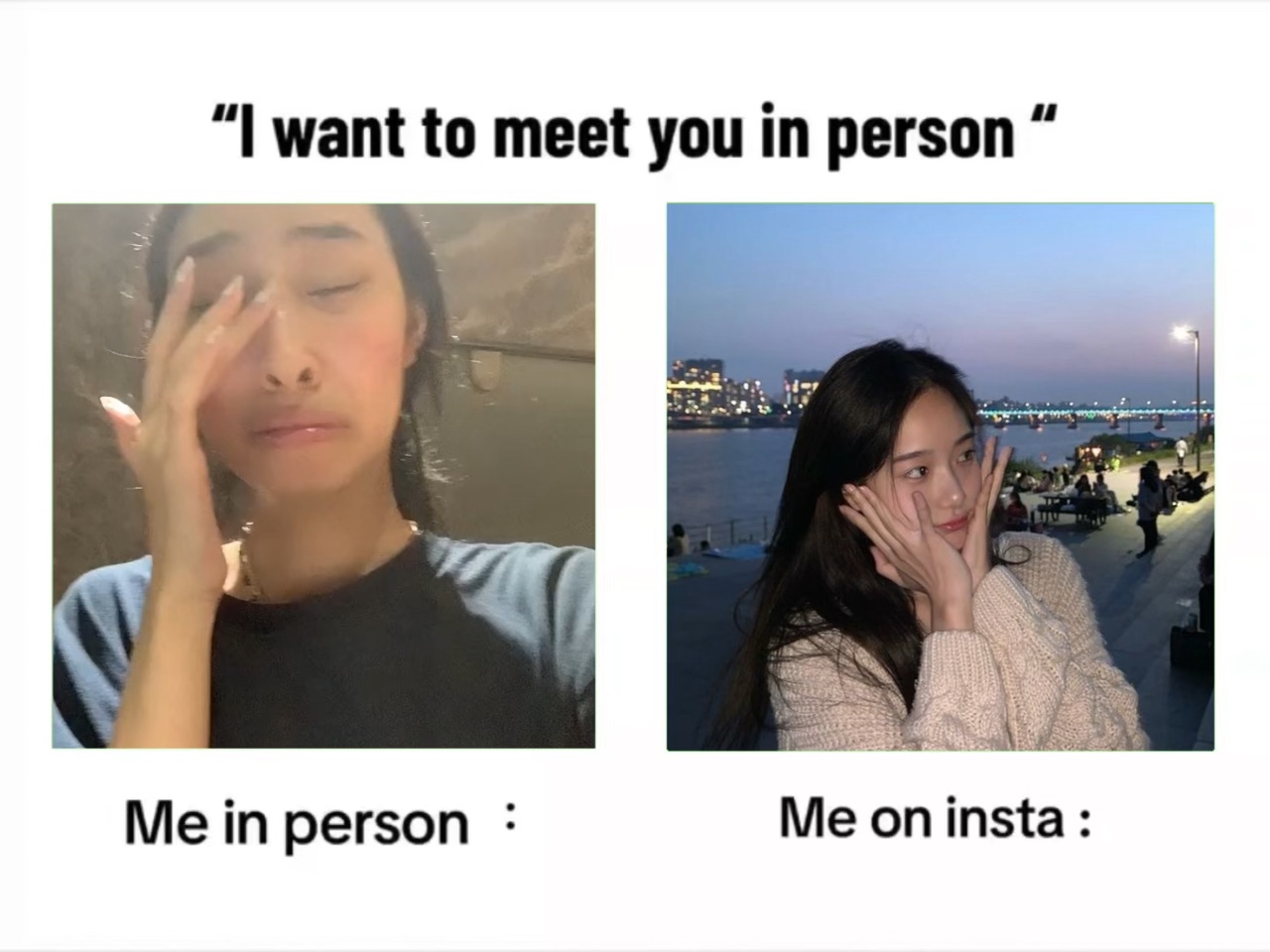 Eu irl eu no insta