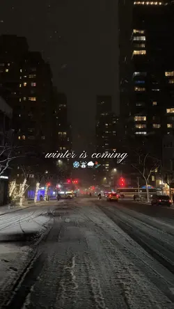 winter is comin