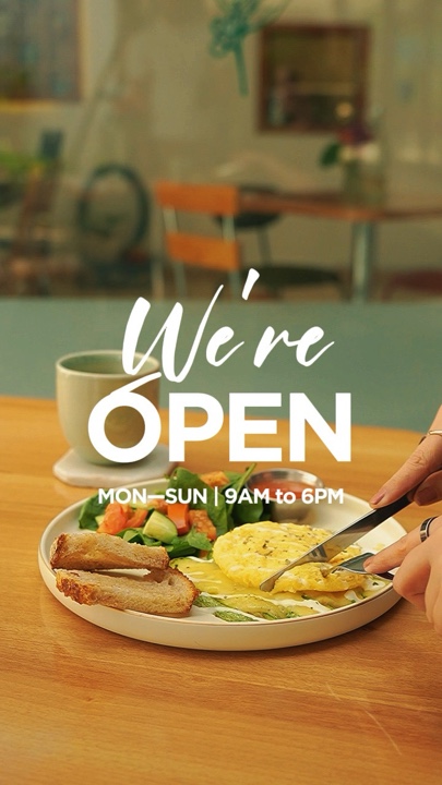 We Are Open