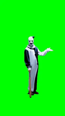 art the clown dancin