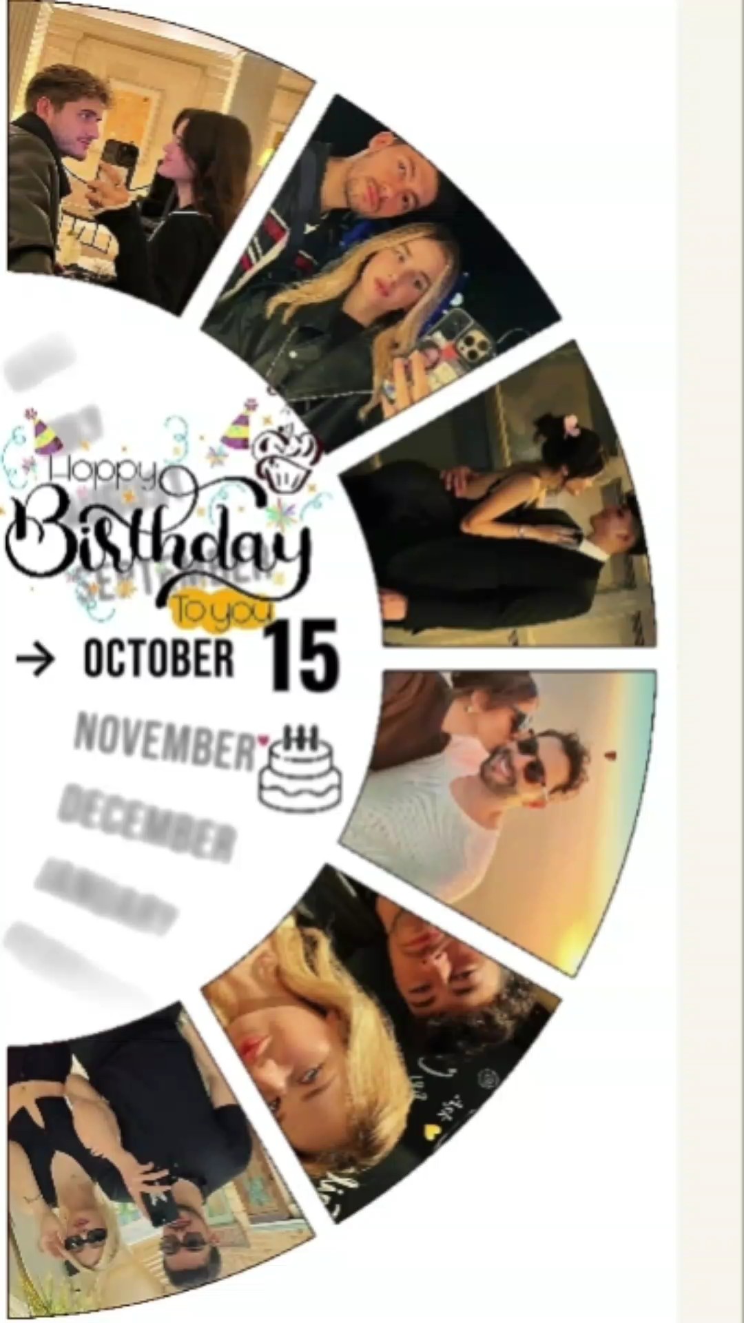 hbd love 15 october
