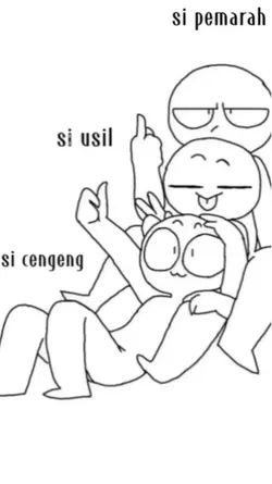 pemarah,usil,cengeng