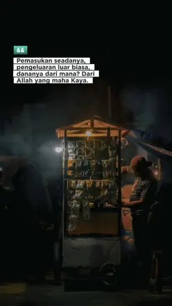 Pemasukan seadanya