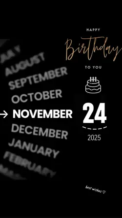 hbd 24 November 2025