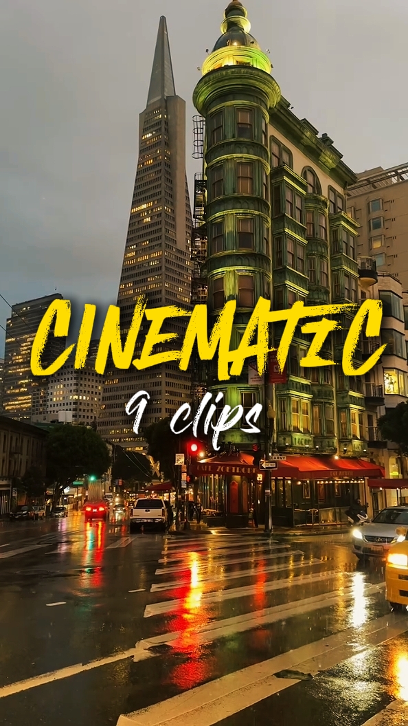 9 clips cinematic 