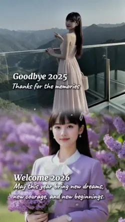 BYE 2025HEllo 2026 l