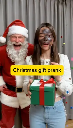 Christmas gift prank