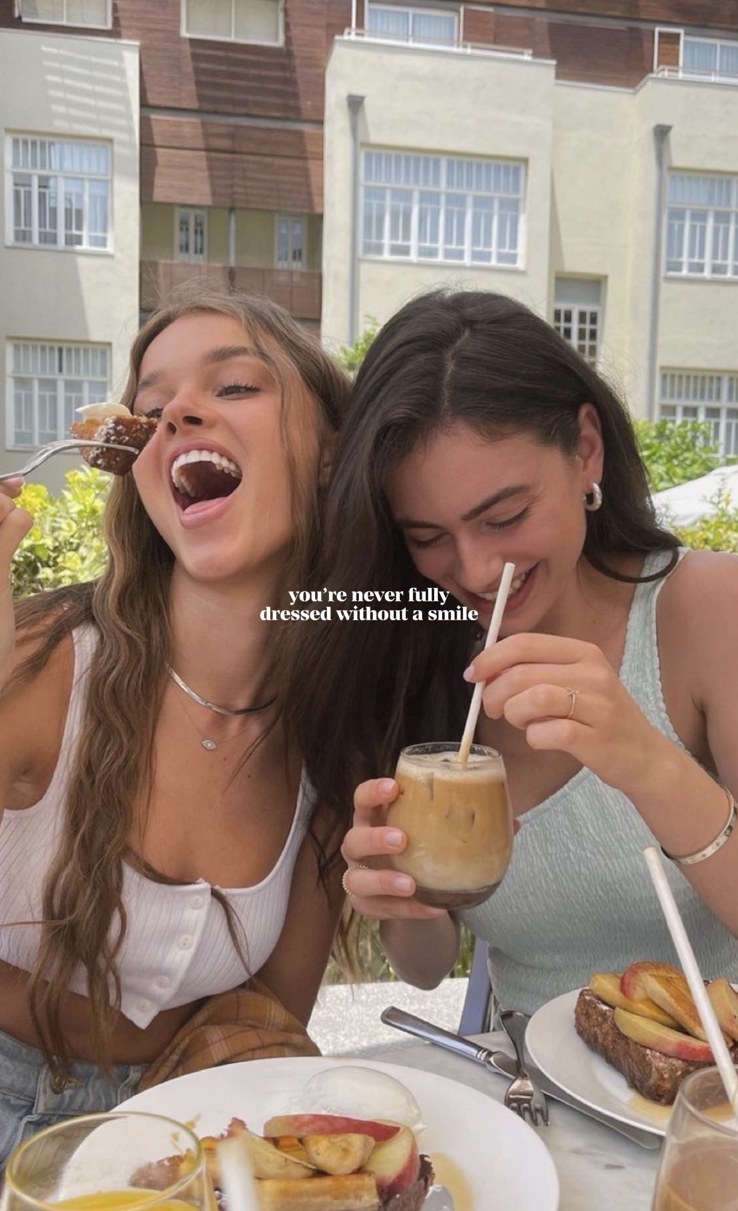 Without a smile 