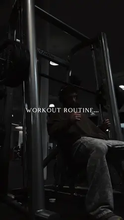 workout routine