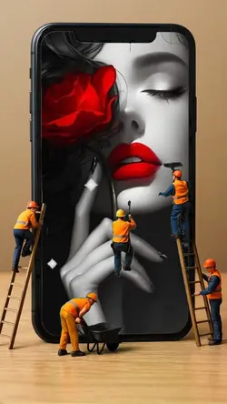 Phone cleaning 