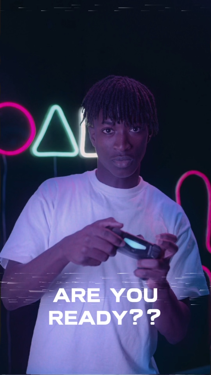 Gaming Life Funk Glitch im TikTok-Stil
