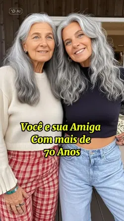 Amigas com 70 anos