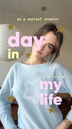 a day in my life