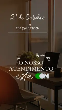 ATENDIMENTO ESTÁ ON 