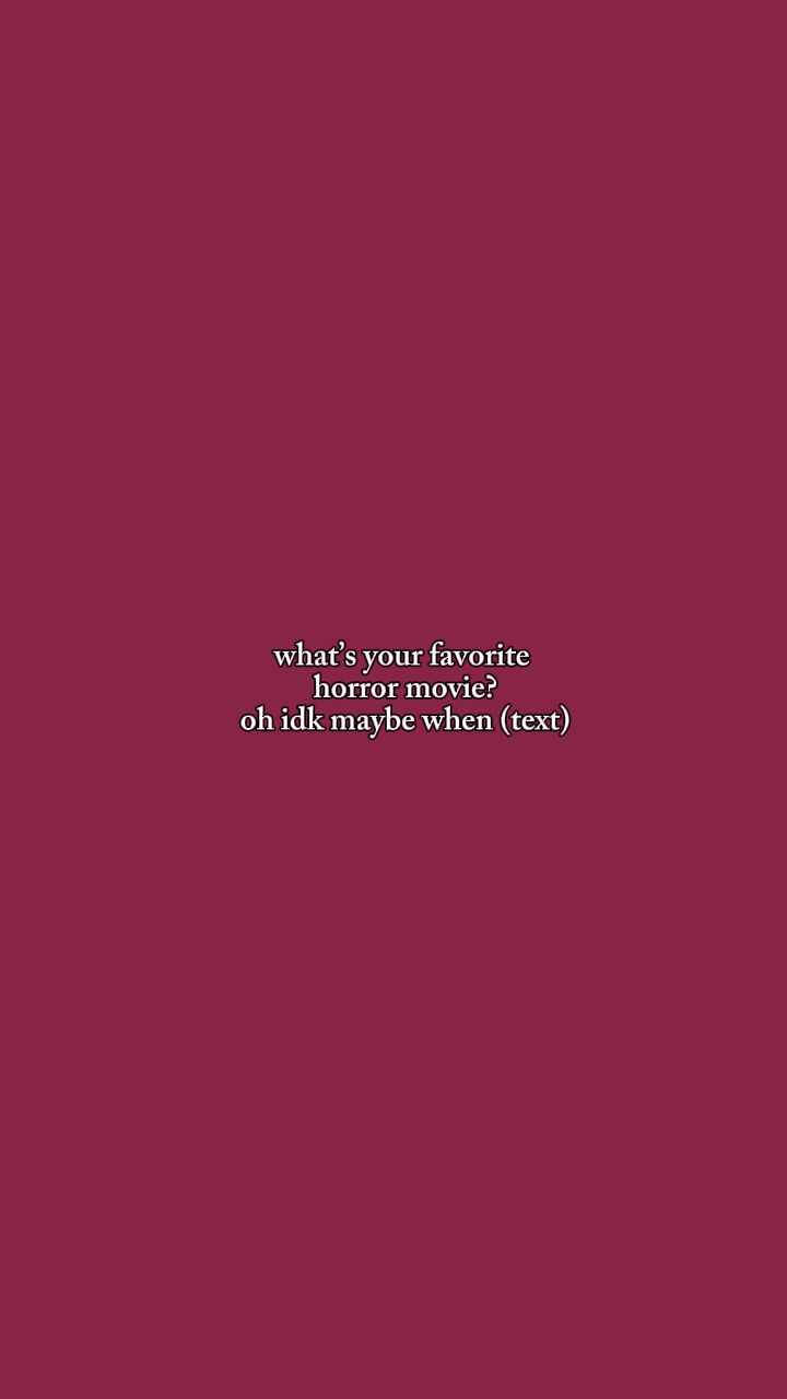 horror movie 