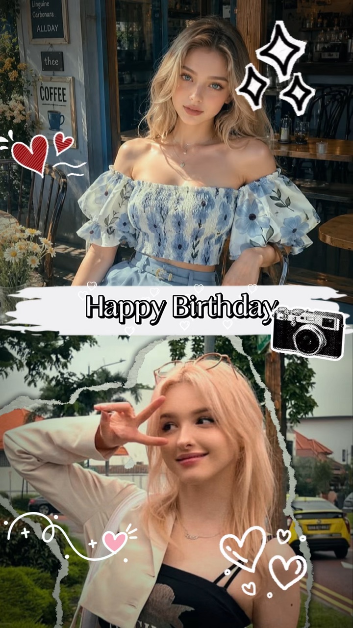 Selamat ulang tahun gadis-gadis