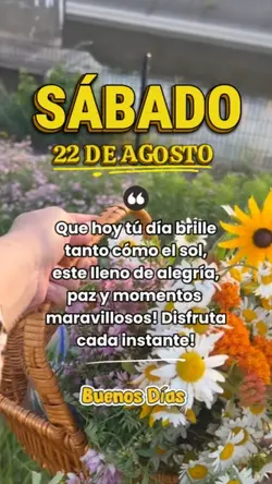Sábado 22 de Agosto