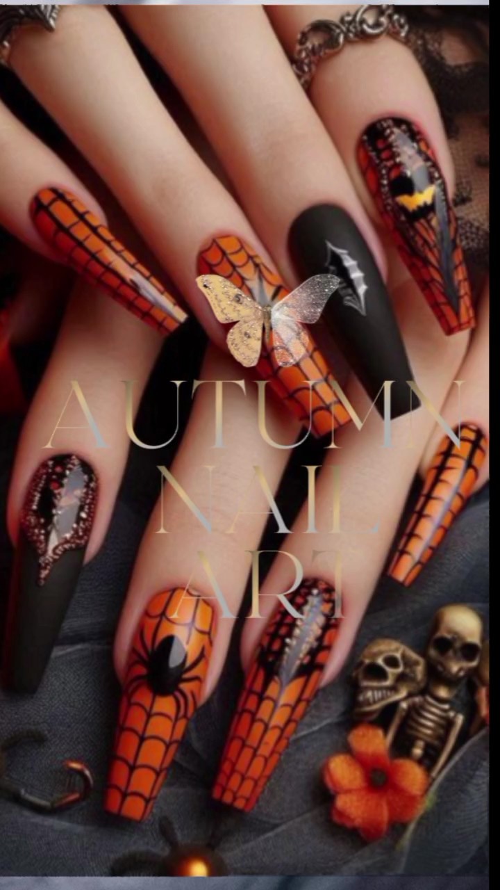 ARTE DE UÑAS DE OTOÑO