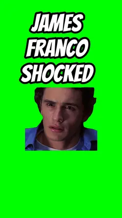 James Franco shocked