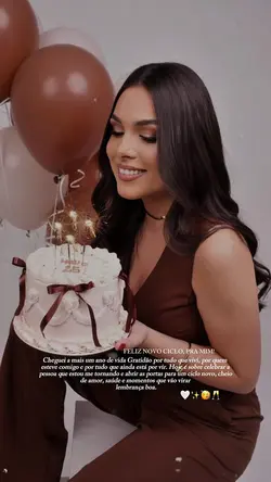 parabéns pra mim 