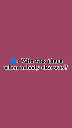 who was there 