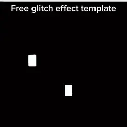 Free glitched effect