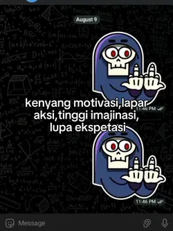 stiker gerak