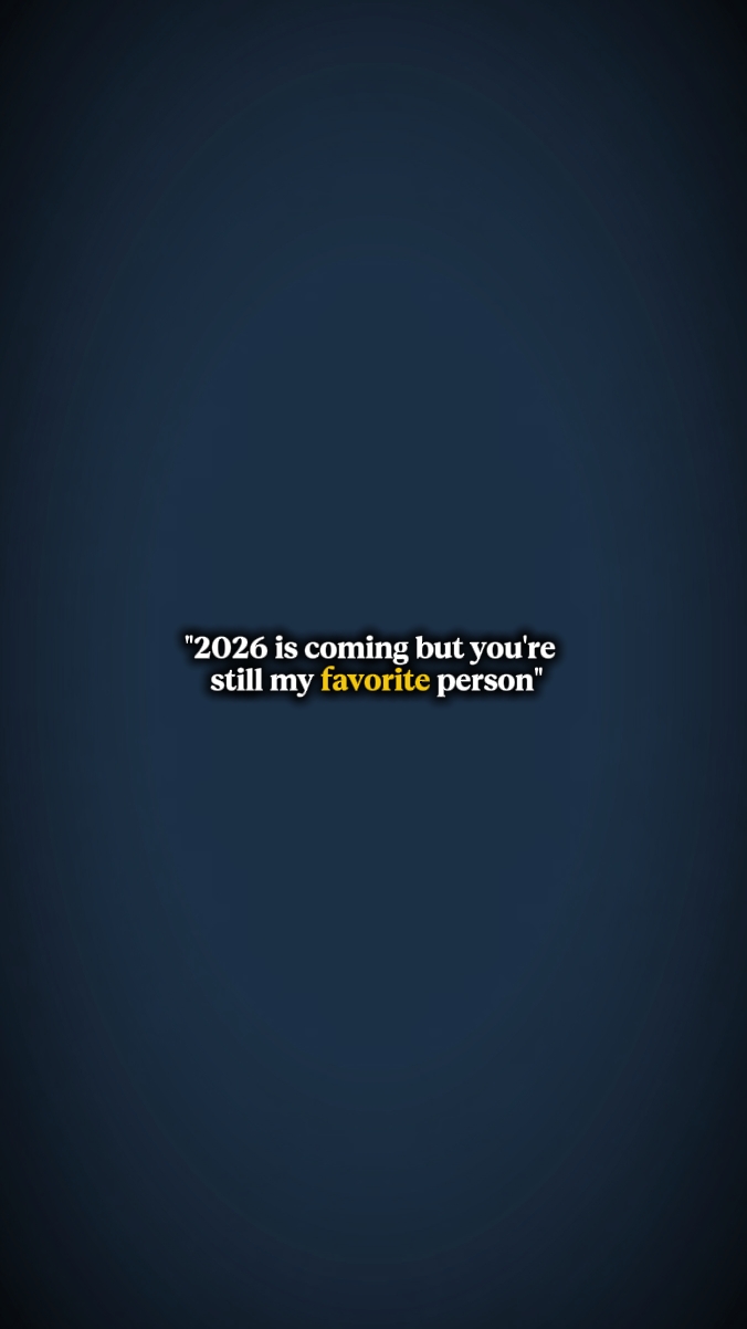 2026 is coming